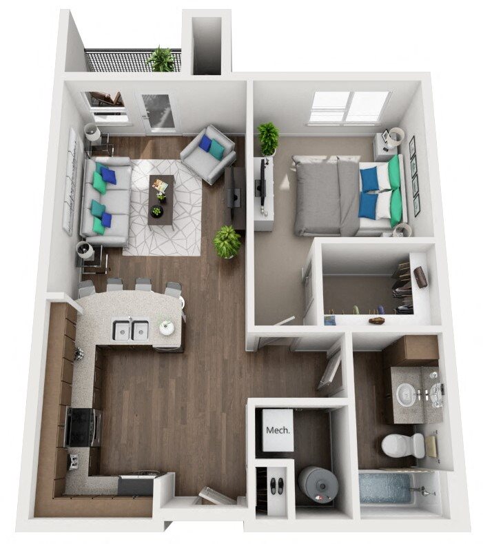 1N Floor Plan 13